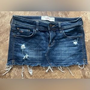 Hollister Jean mini skirt sz 25 or 1